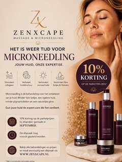 Poster september actie 10% korting